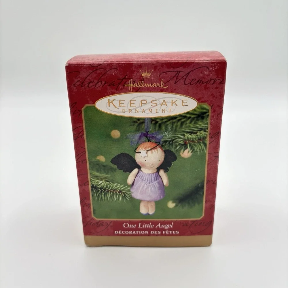 Hallmark‎ Keepsake Ornament One Little Angel Christmas Tree 2001